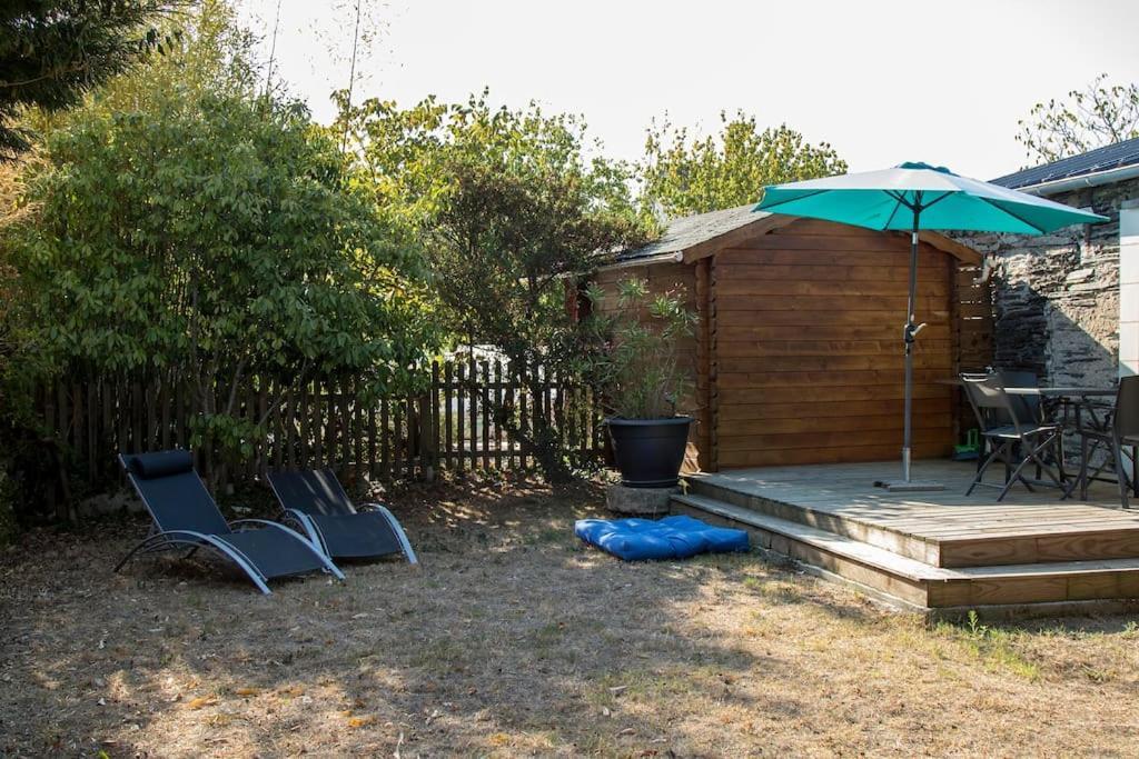 La Maisonnette De Josephine Saint-Jean-des-Mauvrets Extérieur photo